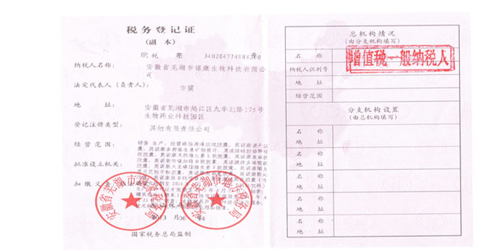 纳税人证明